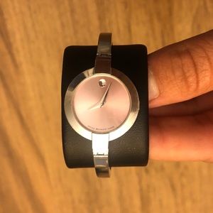 Movado Bela Pink Face Watch